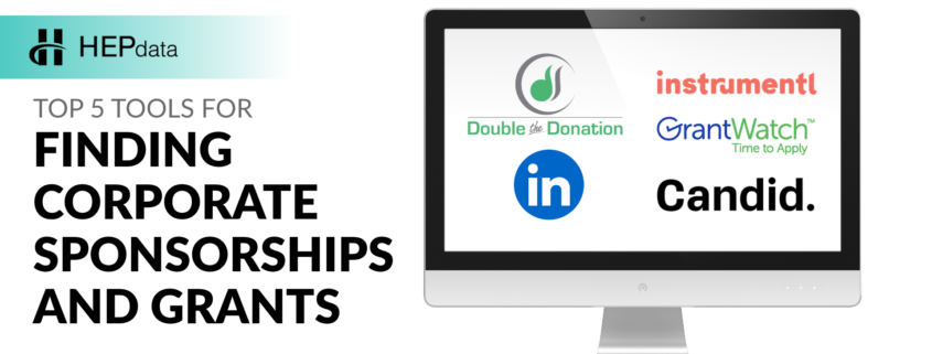 Top 5 Tools for Finding Corporate Sponsorships and Grants