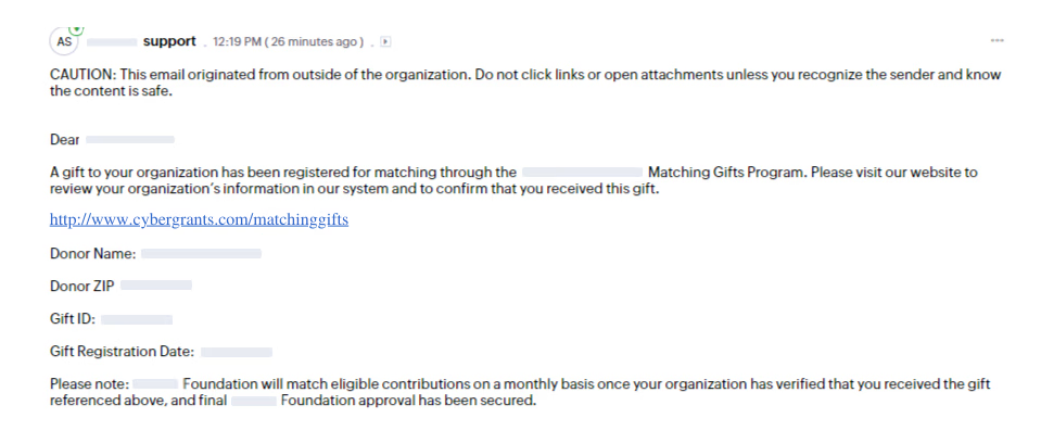 Centralizing workplace giving disbursement and reconciliation with insights from CSR portal vendors